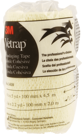 Vetrap Bandage 10Cmx4,5 m Blanc  -  3M