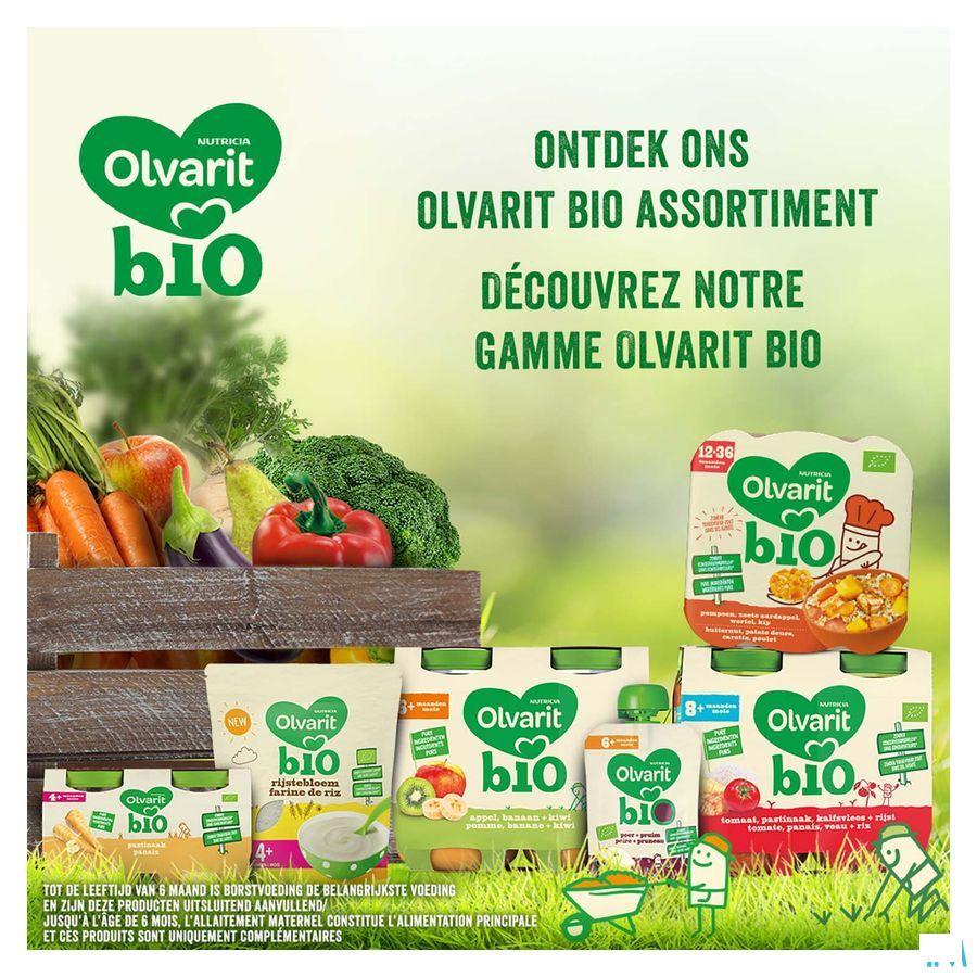 Olvarit Bio Fraise Banane Kiwi Multipack 12M 4X90G  -  Nutricia