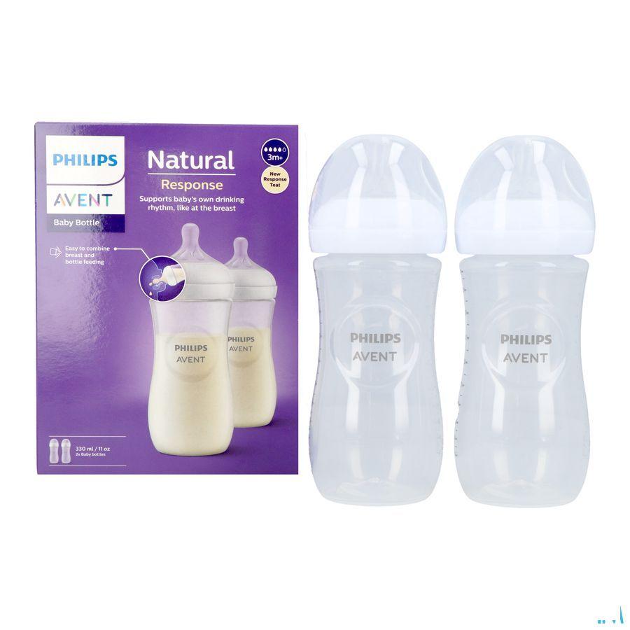 Philips Avent Natural 3.0 Zuigfles Duo 2X330 ml