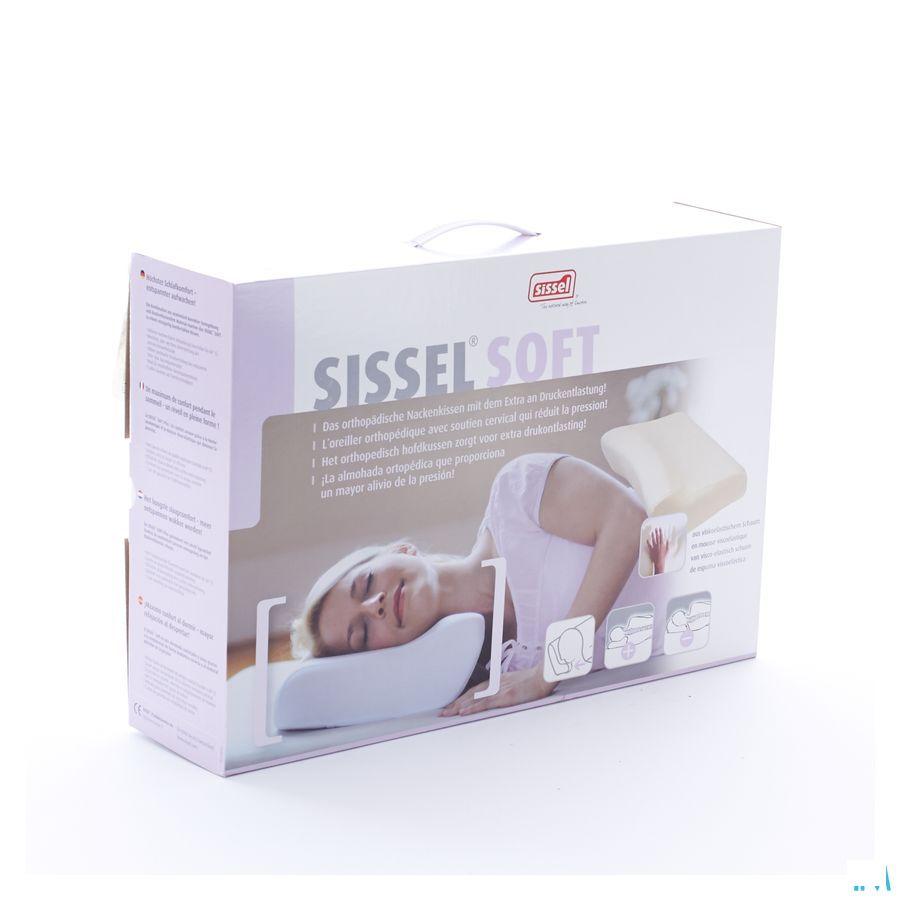 Sissel Soft Hoofdkussen Visco-elast + overtr.fluweel  -  Sissel