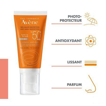 Avene Solution Creme Ip50 + Anti age 50 ml  -  Avene