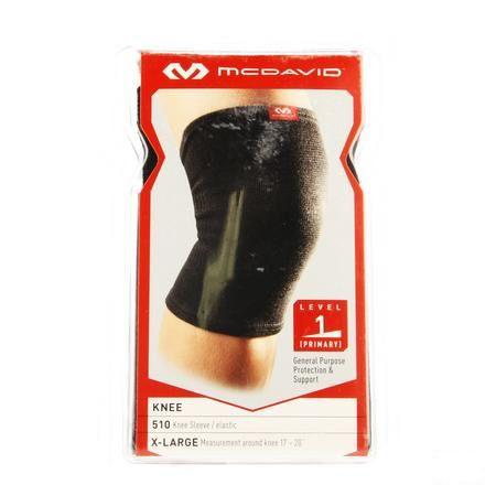 Mcdavid Knee Brace Elastic Black Xl 510