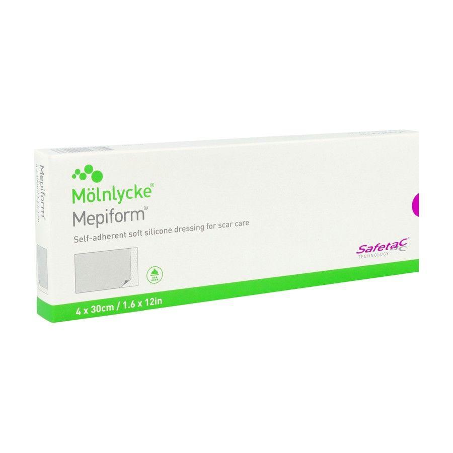 Mepiform Pansement Adh A/Cicat. Ster 4X30,0Cm 1 293100