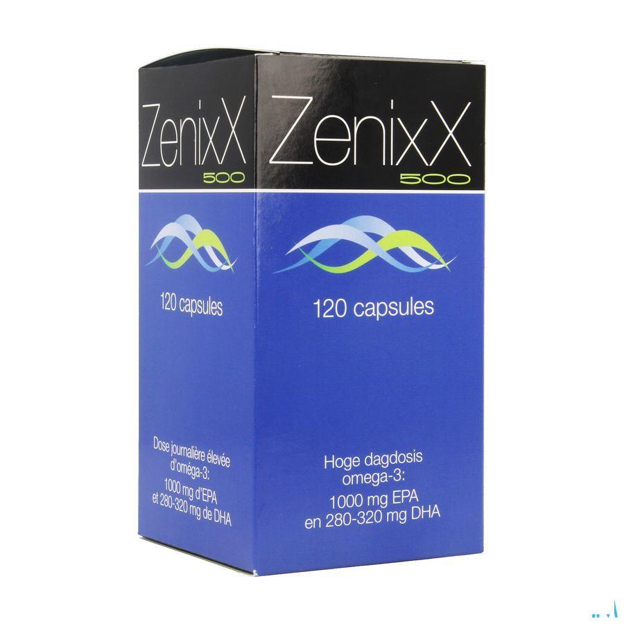Zenixx 500 Capsule 120x 500 mg  -  Ixx Pharma
