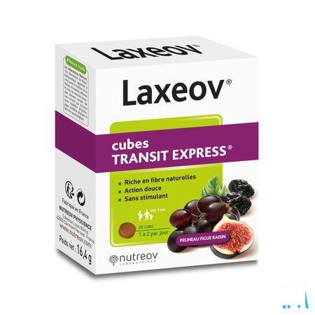 Laxeov Pruim-vijg-druif Palet 20x10 gr 