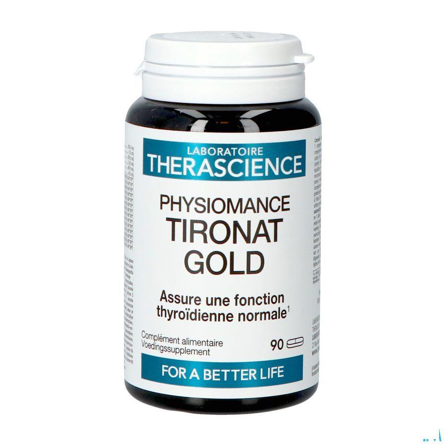 Tironat Gold Tabl 90 Physiomance PHY467  -  Therascience