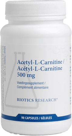 Biotics Acétyl-L-Carnitine 90 gélules  -  Energetica Natura