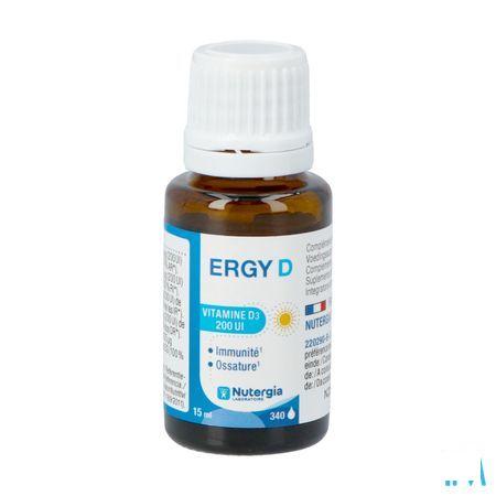 Ergy D Flacon 15 ml  -  Lab. Nutergia