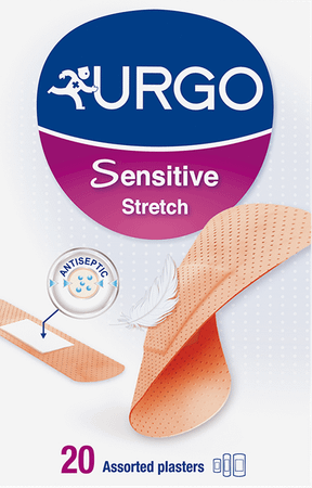 Urgo Sensitive Pleister Stretch 20x72mm + 20x40mm 20  -  Urgo Healthcare