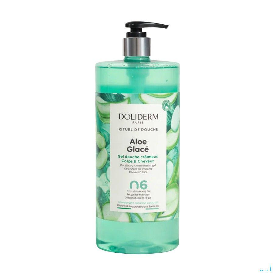 Doliderm Douchegel 2In1 Aloe Vivifiant Pompfl 1L