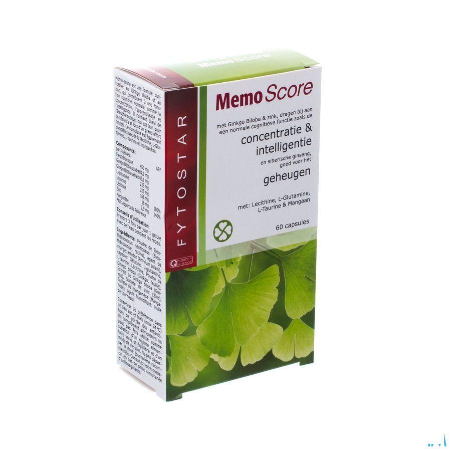 Biostar Memo-score Plantaardig Capsule 60x535 mg  -  Ocebio