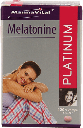 Mannavital Melatonine V-Smelttabl 120