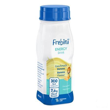 Frebini Energy Drink Enfant Banane Flacon 4x200 ml  -  Fresenius