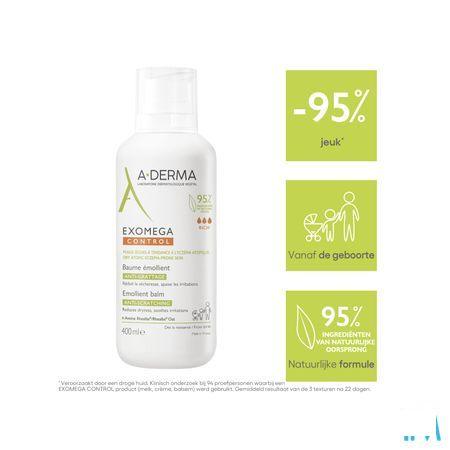 Aderma Exomega Control Baume Emollient 400 ml  -  Aderma