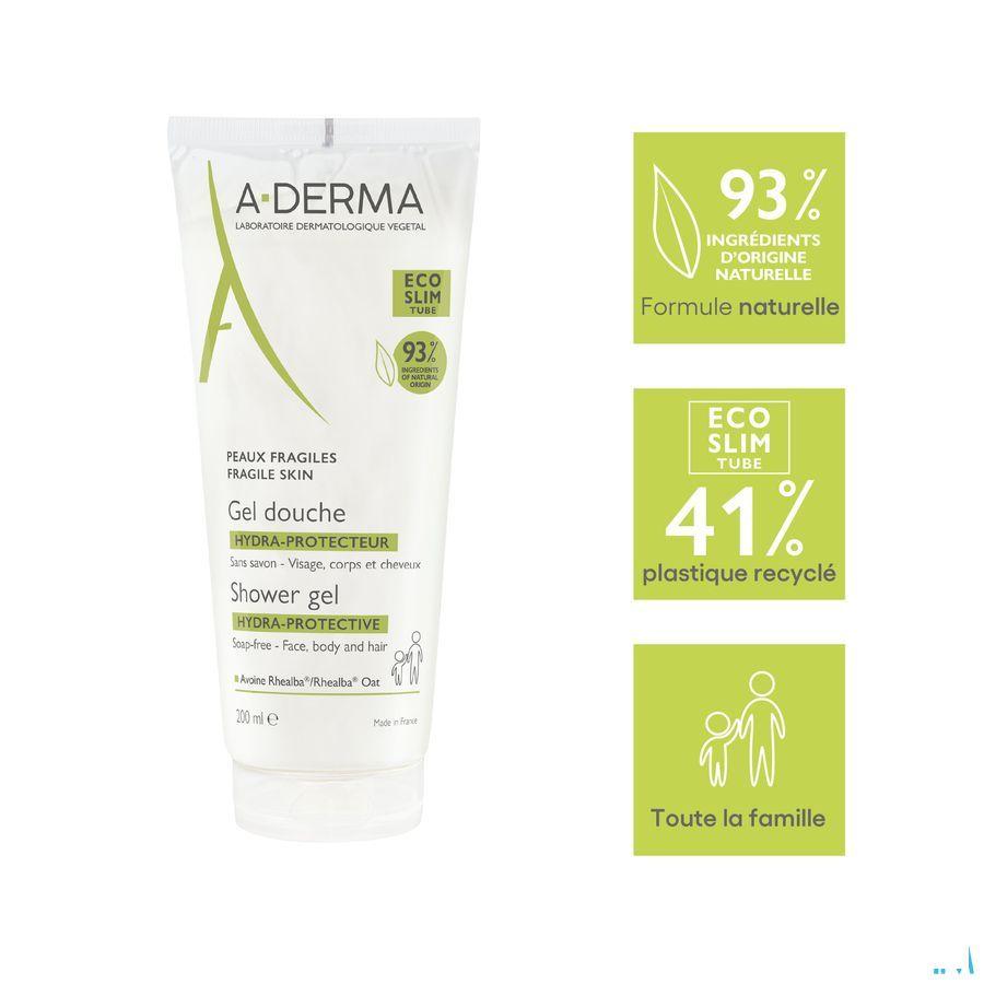 Aderma Les Indispens. Gel Douche Hydra Prot. 200 ml  -  Aderma