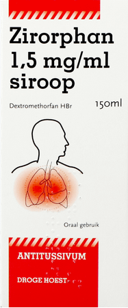 Zirorphan 7,5 mg/5 ml Siroop 150 ml  -  I.D. Phar
