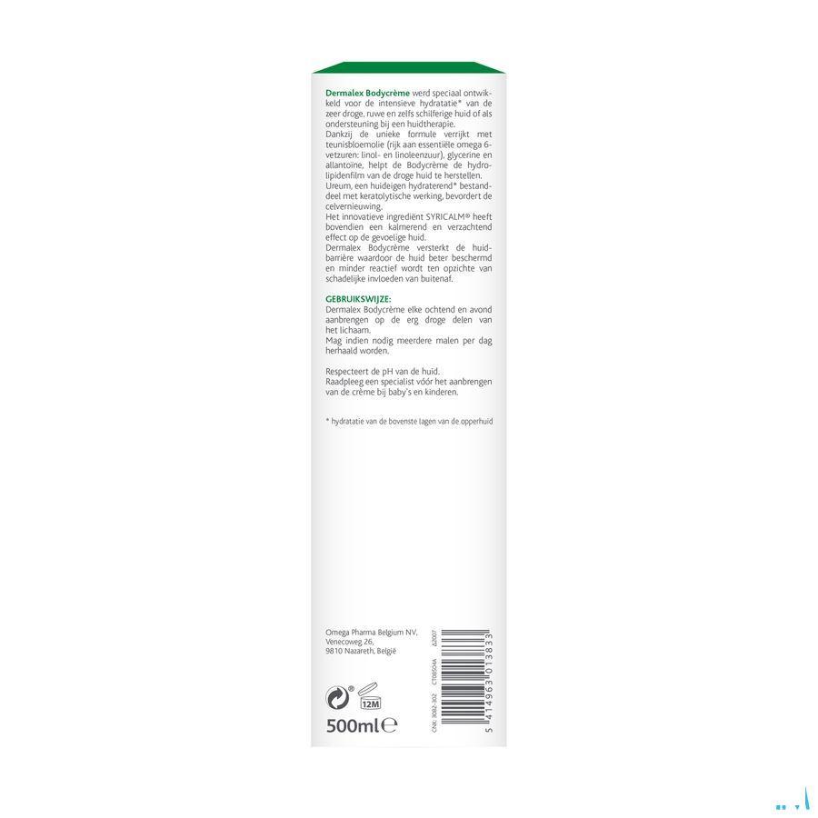 Dermalex Bodycreme 10% Ureum 500 ml