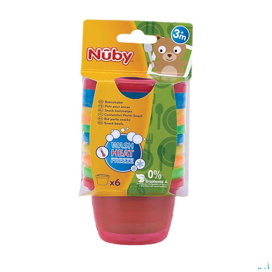 Nuby Pots Pour Encas - 300 ml - 3m +   -  New Valmar