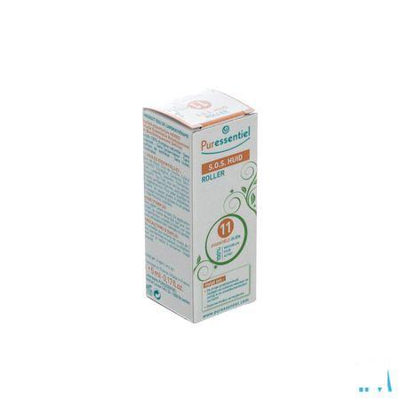 Puressentiel Roller Sos Peau 11 Huile Essentielle 5 ml  -  Puressentiel