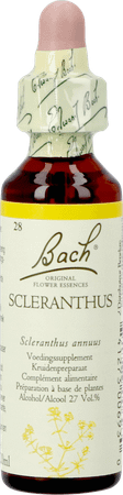 Bach Flower Remedie 28 Scleranthus 20 ml