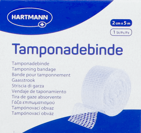 Hartmann Tamponade zwachtels 1
