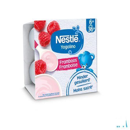 Nestle Baby Yogo Framboise 4x100 gr  -  Nestle
