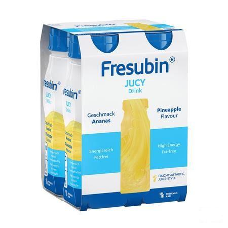 Fresubin Jucy Drink Ananas Easy Bottle 4x200 ml  -  Fresenius