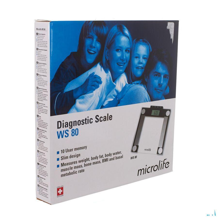 Microlife Pese Personne Diagnostic Ws80