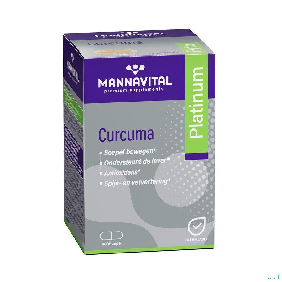 Mannavital Curcuma Platinum V-Capsule 60
