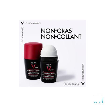 Vichy Homme Deo Roll Clinical Control 96H 50 ml