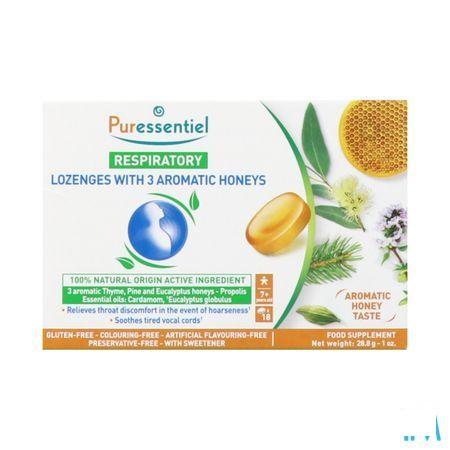 Puressentiel Ademhaling Pastillen Honing 18  -  Puressentiel