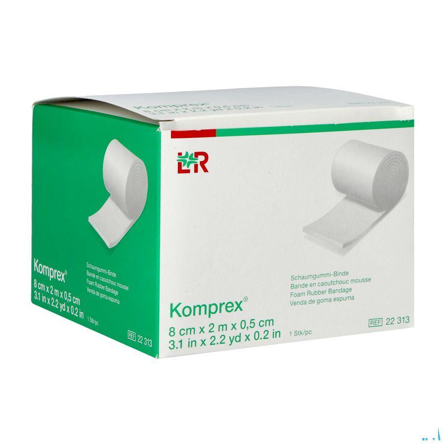 Komprex Binde 8cmx 2m Epais.0,5cm 22313  -  Lohmann & Rauscher