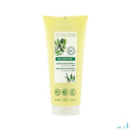 Klorane Lichaam DoucheCreme Amandelmelk 200 ml