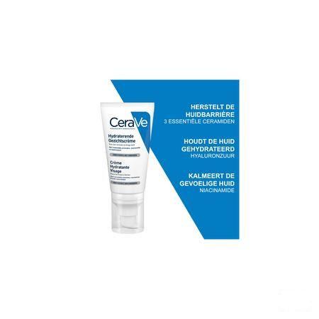 Cerave Creme Hydraterend Gezicht 52 ml  -  Cerave