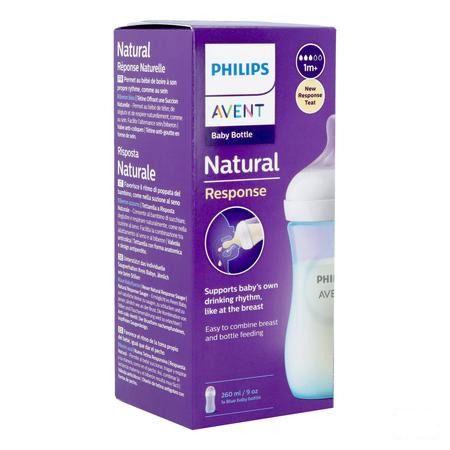 Philips Avent Natural 3.0 Zuigfles Blauw 260 ml