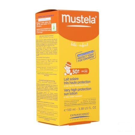 Mustela Bebe Sl Lait Tres Haute Protection 50 + 100 ml