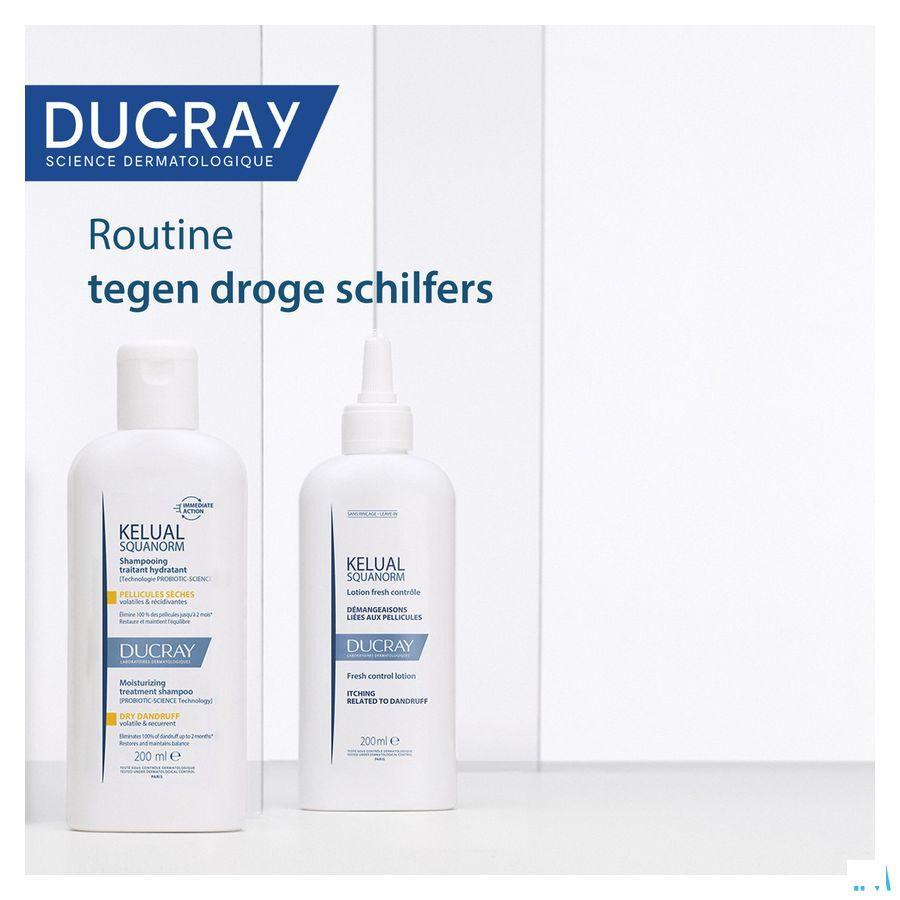 Ducray Kelual Squanorm Shampoo Droge Schilfers 200 ml