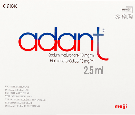 Adant Sol 1% Inj Intra Articul. 5X2,5ml/5ml Serin.