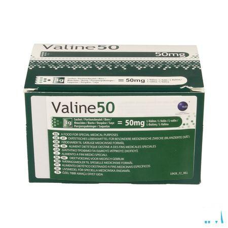 Valine 50 Poeder Zakje 30x4g 