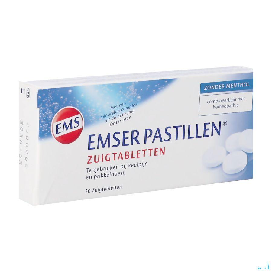 Emser Pastille Zonder Menthol 30