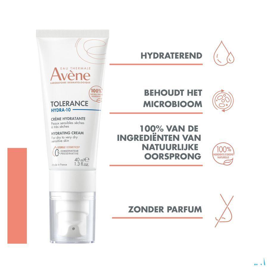 Avene Tolerance Hydra 10 Hydraterende Creme 40 ml  -  Avene