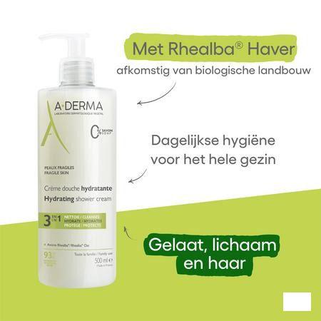 Aderma Douchegel Beschermende 500 ml  -  Aderma