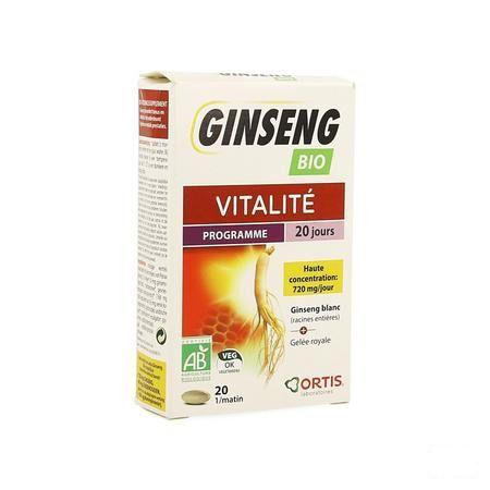 Ortis Ginseng Bio Tabletten 20  -  Ortis