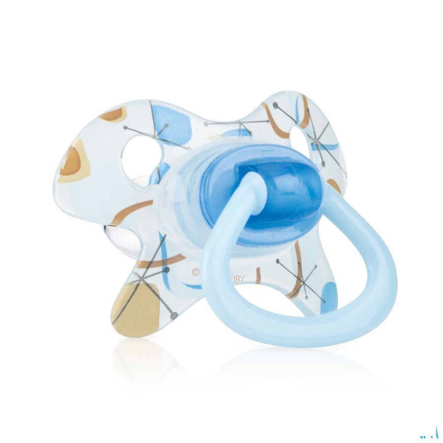 Nuby Geoac Orthodontische Fopspeen - 0-6m  -  New Valmar