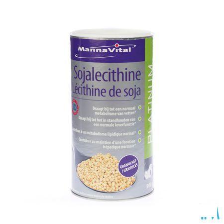 Mannavital Lecithine Soja Platinum Gran 500 Gr