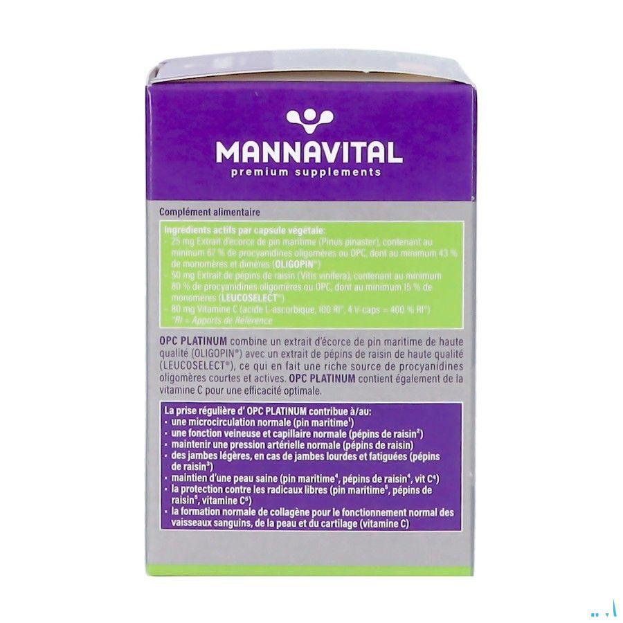 Mannavital Opc Platinum V-Capsule 60