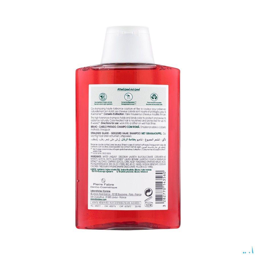 Klorane Capillaire Shampoo Granaatappel 200 ml