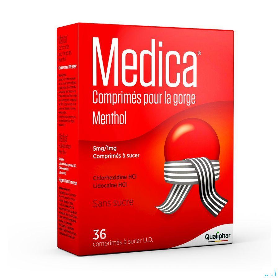 Medica Keeltabletten Menthol 36