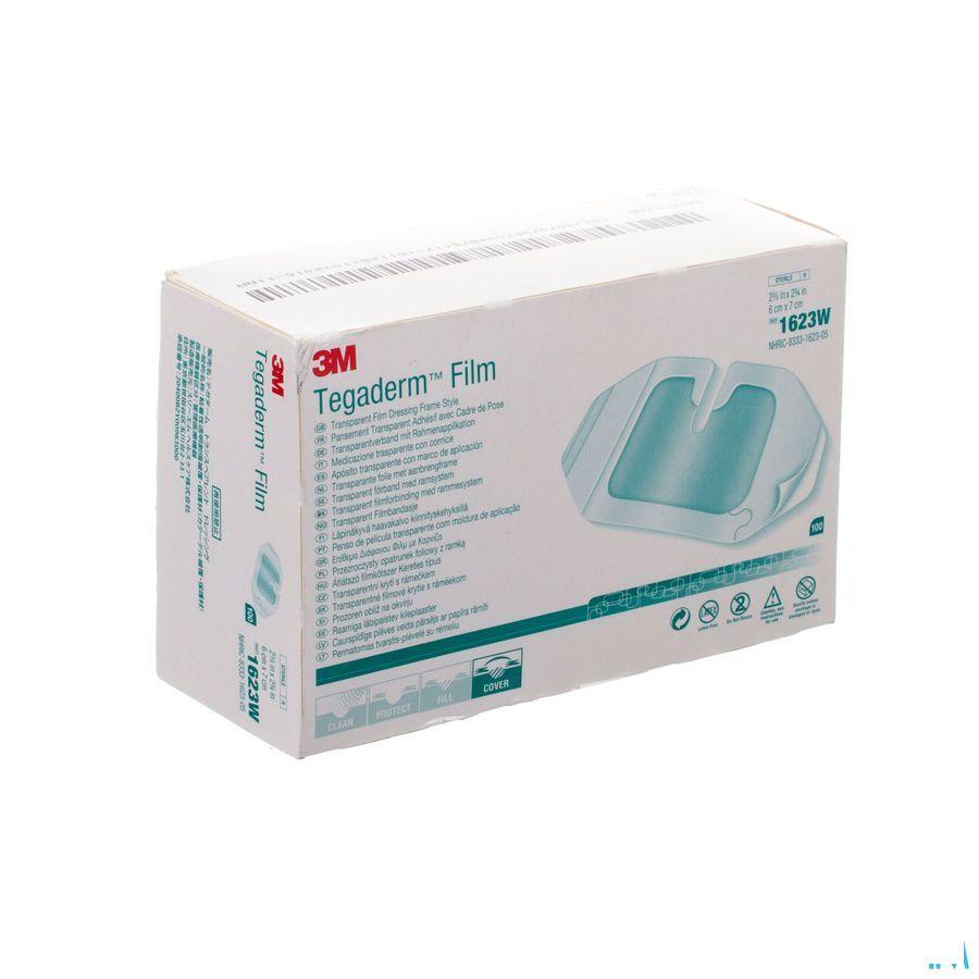 Tegaderm 3m Transp 6x 7cm 100 1623w  -  3M
