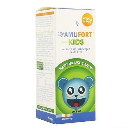 Amufort Kids Siroop Zonder Suiker 150 ml 